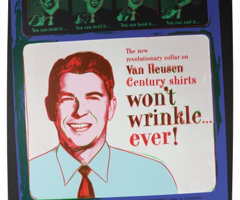 Andy Warhol, Ronald Reagan van Heusen, 1985