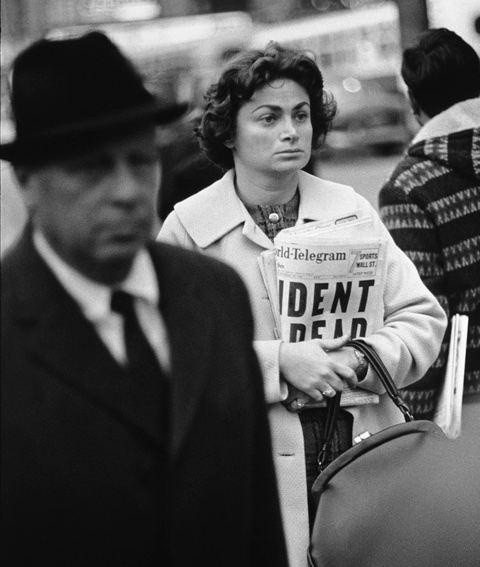 Richard Avedon, Times Square, NYC, November 22, 1963