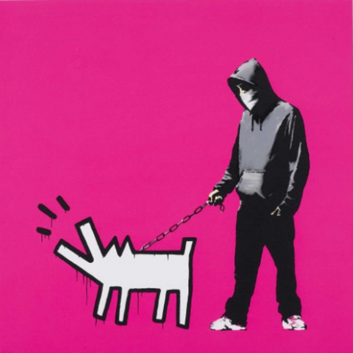 Banksy, Choose Your Weapon, 2010