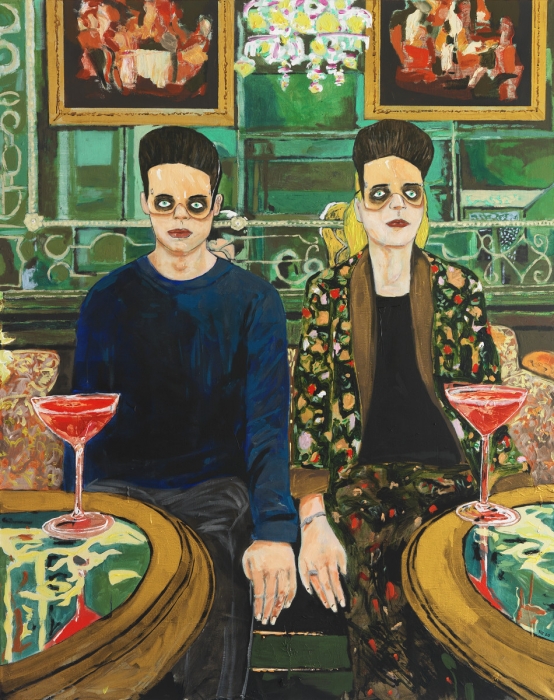 Hernan Bas, Red Cocktails Hernan Bas, Red Cocktails