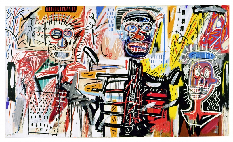 Jean-Michel Basquiat, Three Figures