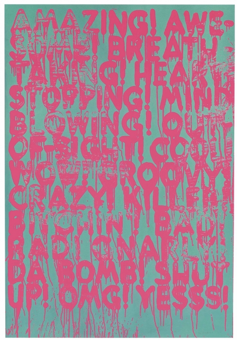 Mel Bochner, Amazing, 2013 Mel Bochner, Amazing, 2013