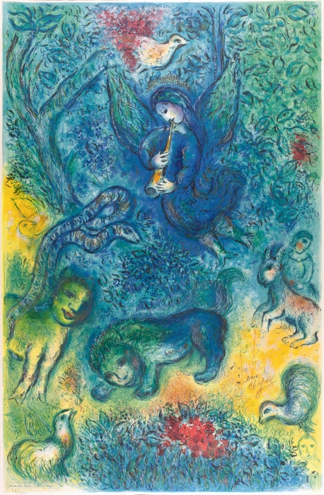 Marc Chagall, The Magic Flute, 1967 Marc Chagall, The Magic Flute, 1967