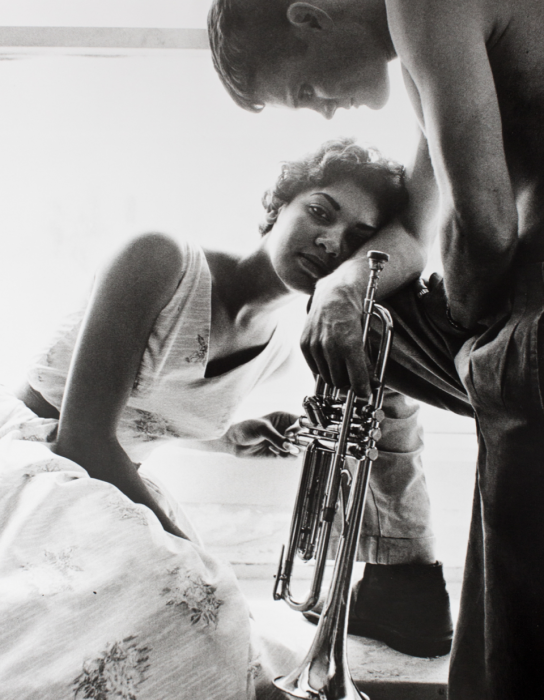 William Claxton, Helima and Chet Baker