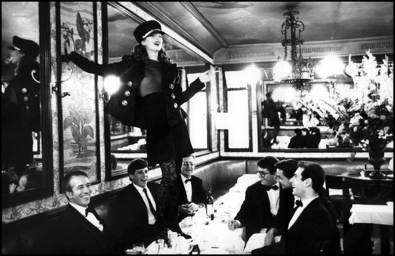 Arthur Elgort, Kate Moss, Cafe Lipp