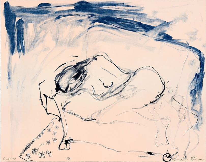 Tracey Emin, Curled Up, 2022