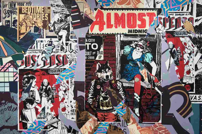 Faile, Eastern Suspenso, 2016 Faile, Eastern Suspenso, 2016