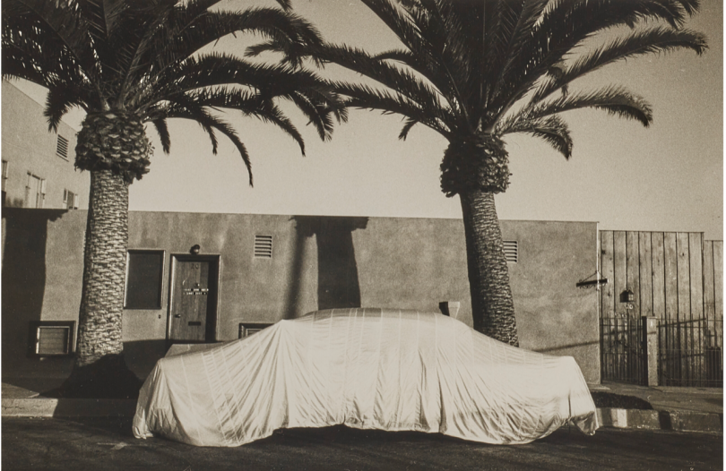 Robert Frank, Covered Car,  Long Beach, CA, 1956