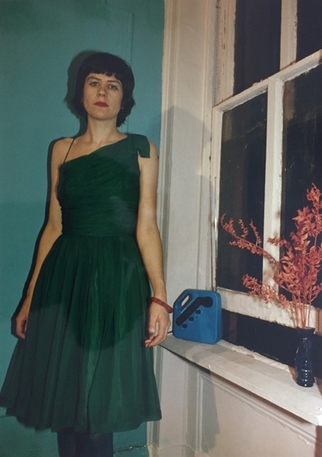 Nan Goldin, Vivienne in Green Dress, 1980