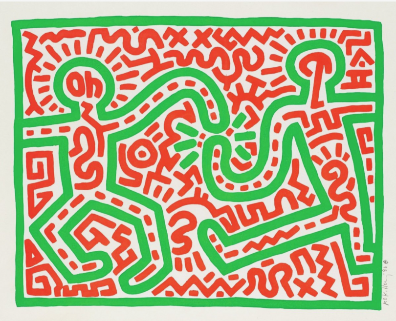 Keith Haring, Untitled, 1983 Keith Haring, Untitled, 1983