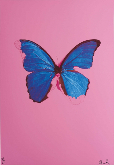 Damien Hirst, Blue Butterfly, 2006 Damien Hirst, Blue Butterfly, 2006