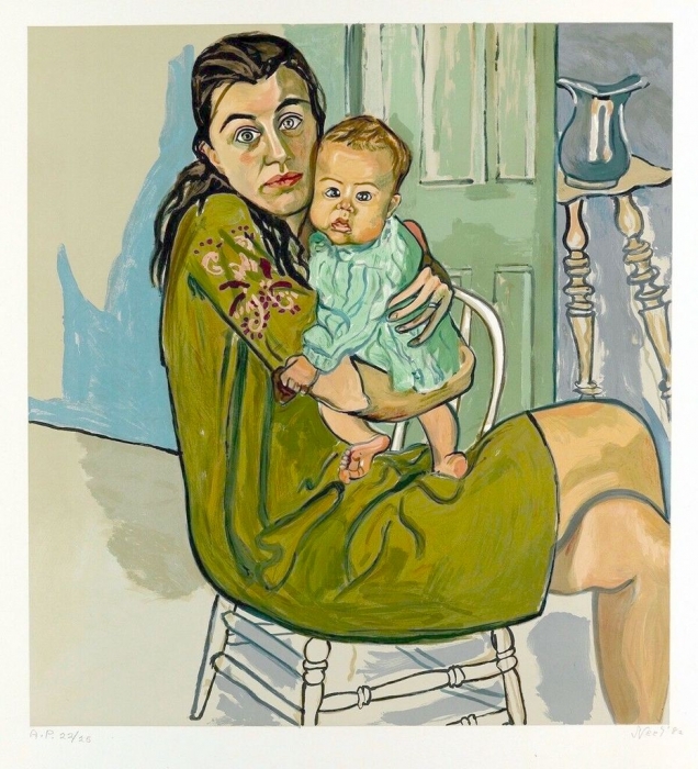 Alice Neel, Mother and Child, 1982 Alice Neel, Mother and Child, 1982