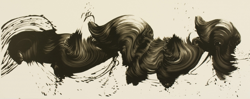 James Nares, West on Sunrise Black, 2010