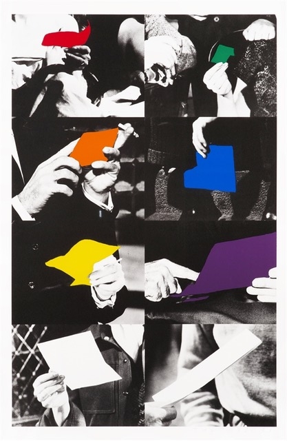 John Baldessari, Two Unfinished Letters, 1996 John Baldessari, Two Unfinished Letters, 1996