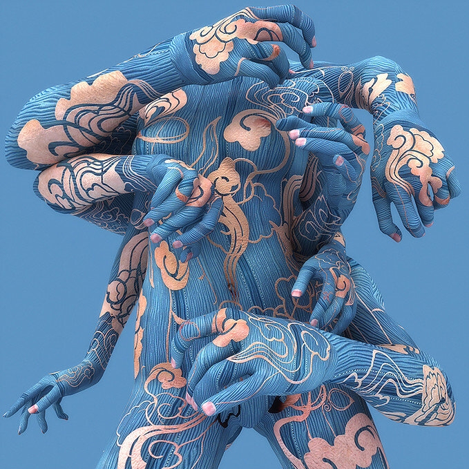 Kim Joon, Blue Flower, 2008 Kim Joon, Blue Flower, 2008