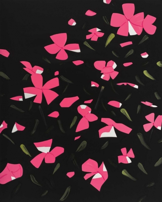 Alex Katz, White Impatiens, 2015 Alex Katz, White Impatiens, 2015