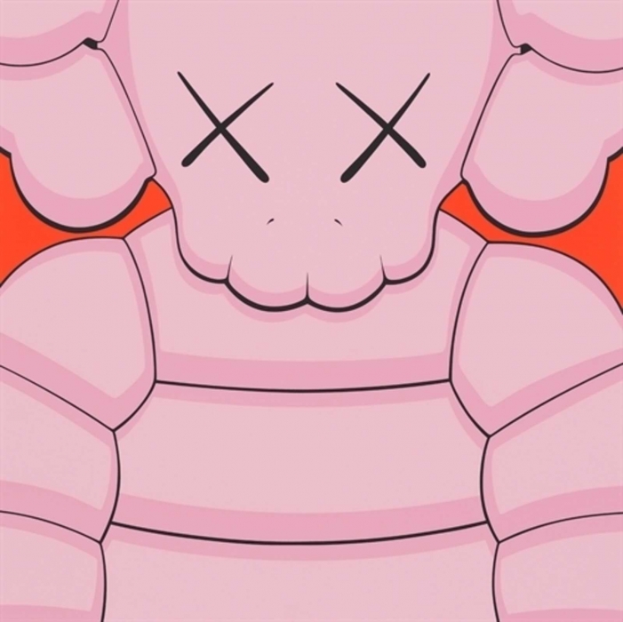 KAWS, What Party (Light Pink), 2020