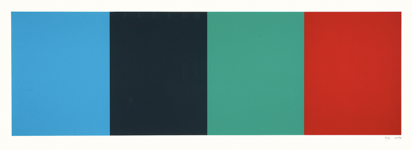 Ellsworth Kelly, Blue Gray Green Red, 2008