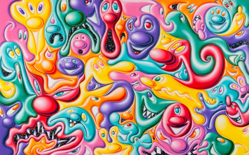 Kenny Scharf, Faces