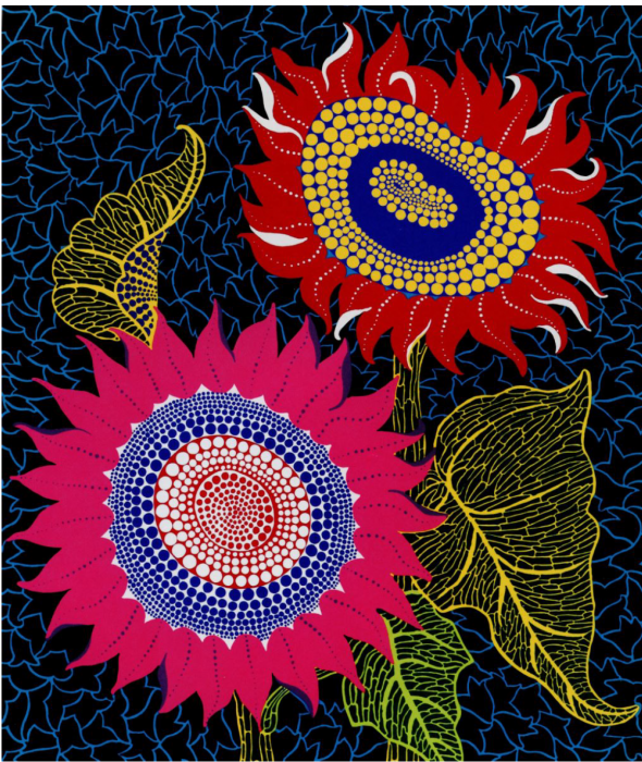 Yayoi Kusama, Sunflower, 1989 Yayoi Kusama, Sunflower, 1989