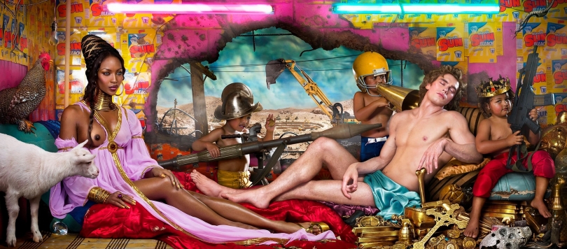 David LaChapelle, The Rape of Africa, 2009