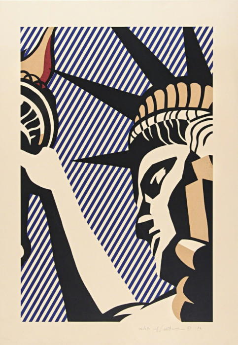 Roy Lichtenstein, I Love Liberty, 1982
