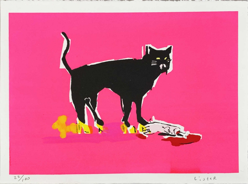 Anthony Lister, Puss in Heels, 2021 Anthony Lister, Puss in Heels, 2021