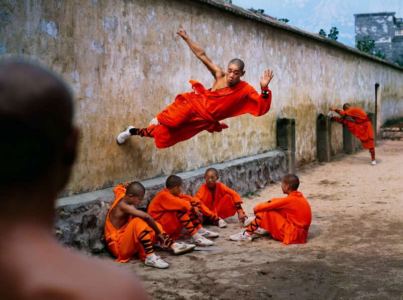 Steve McCurry, Monks, 2018 Steve McCurry, Monks, 2018