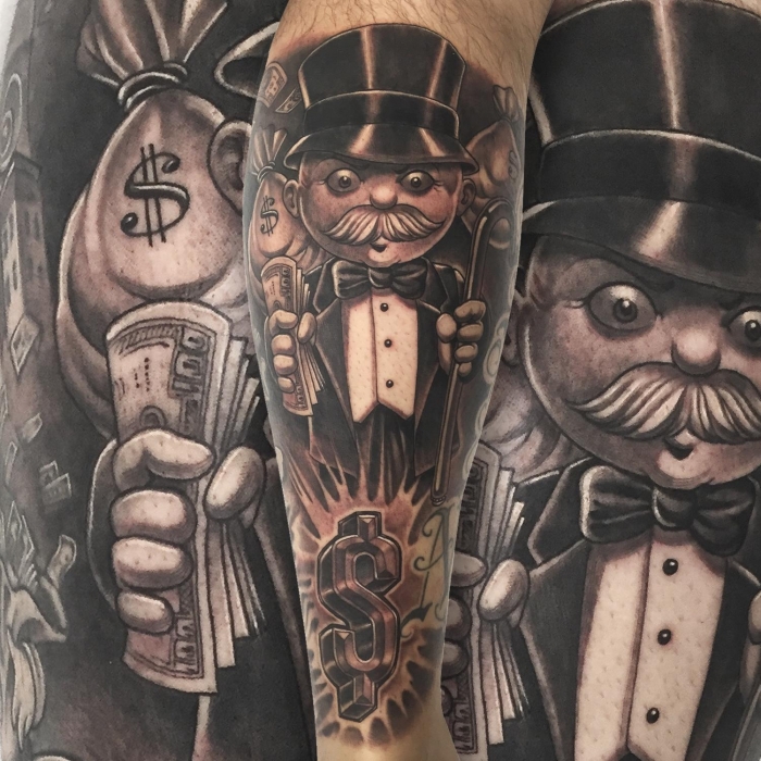 Mr Cartoon, Tattoo