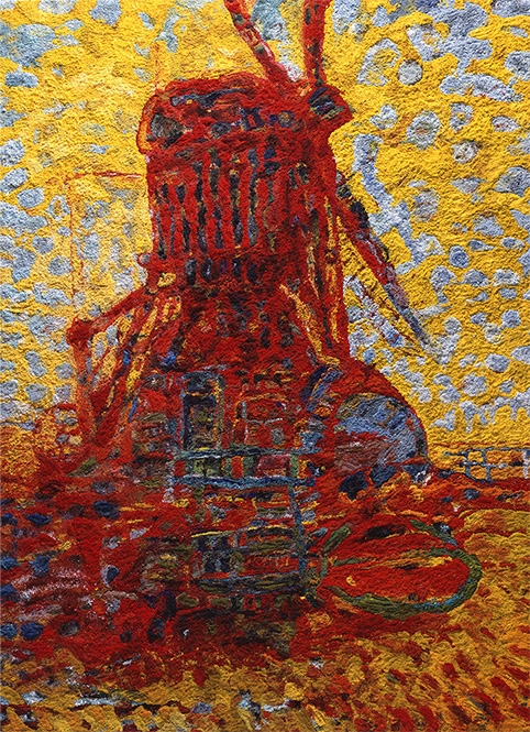 Vik Muniz, Mill in Sunlight, after Piet Modrian, 2006 Vik Muniz, Mill in Sunlight, after Piet Modrian, 2006