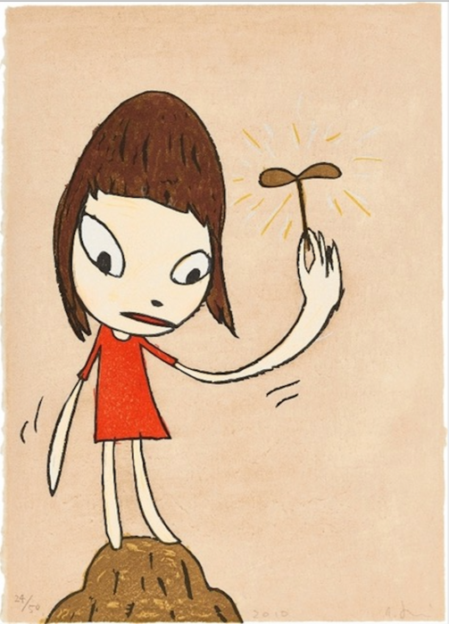 Yoshitomo Nara, My Little Treasure, 2010 Yoshitomo Nara, My Little Treasure, 2010