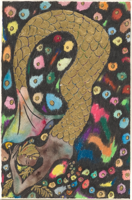 Chris Ofili, Gold Mermaid