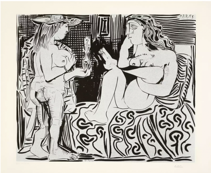 Pablo Picasso, Deux Femmes, 1959 Pablo Picasso, Deux Femmes, 1959