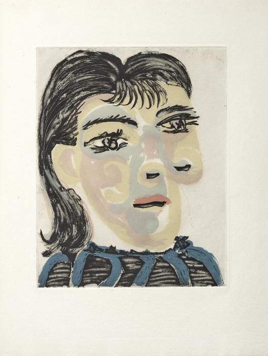 Pablo Picasso, Head of a Woman, Number 2 (Portrait of Dora Maar), 1939 Pablo Picasso, Head of a Woman, Number 2 (Portrait of Dora Maar), 1939