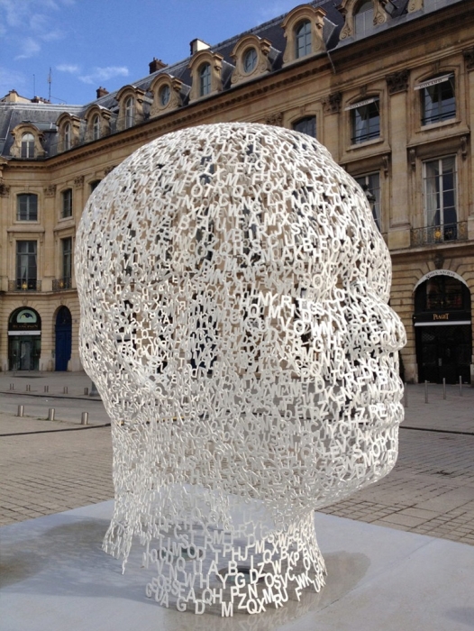 Jaume Plensa, Letters Head