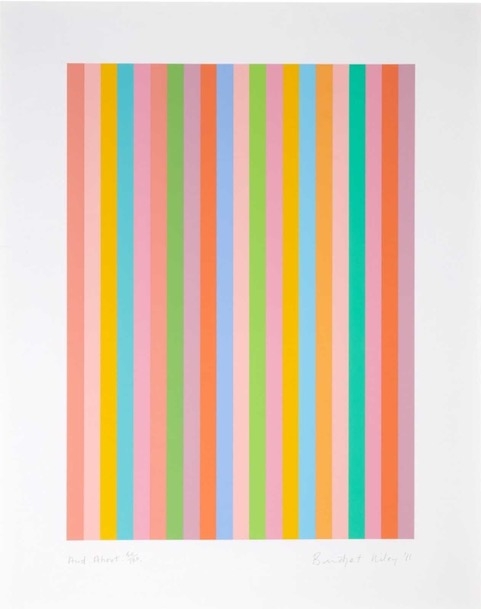 Bridget Riley, And About Bridget Riley, And About