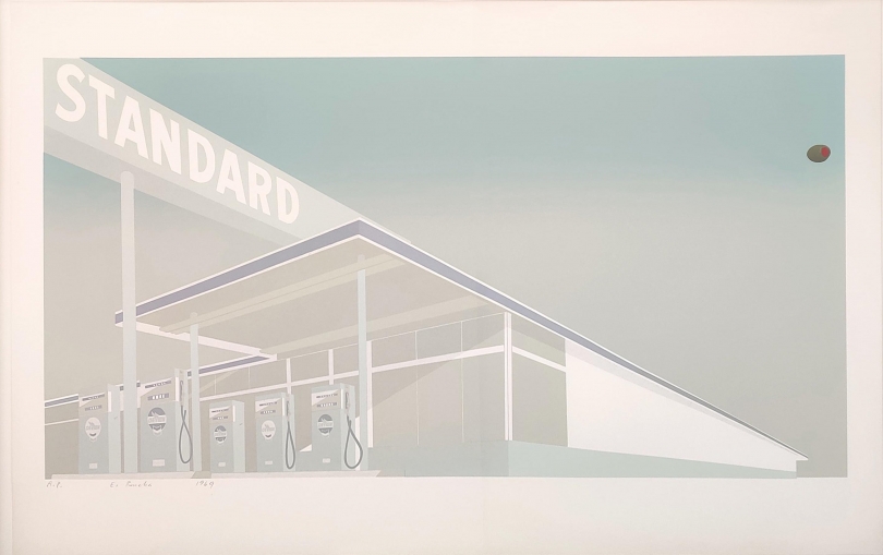 Ed Ruscha, Cheese Mold Standard with Olive, 1967