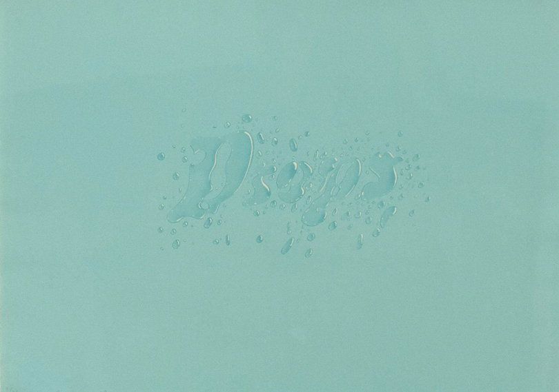 Ed Ruscha, Drops, 1971 Ed Ruscha, Drops, 1971