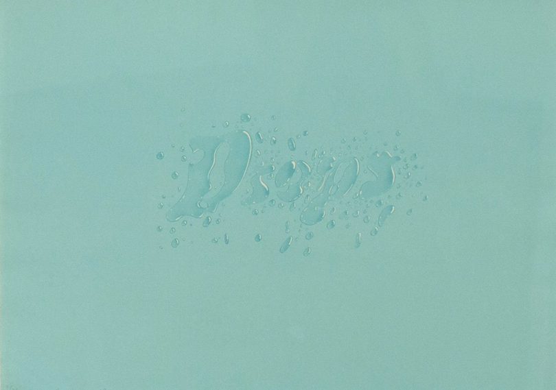 Ed Ruscha, Drops, 1971