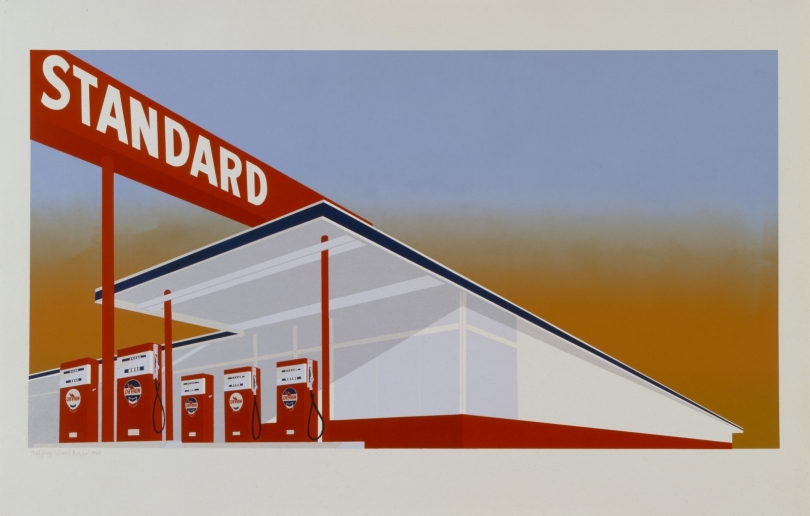 Ed Ruscha, Gas Station