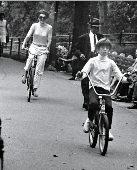 Ron Galella, Jackie Kennedy and John Kennedy, Jr