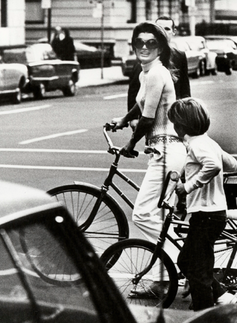 Ron Galella, Jackie Kennedy and John Kennedy, Jr.