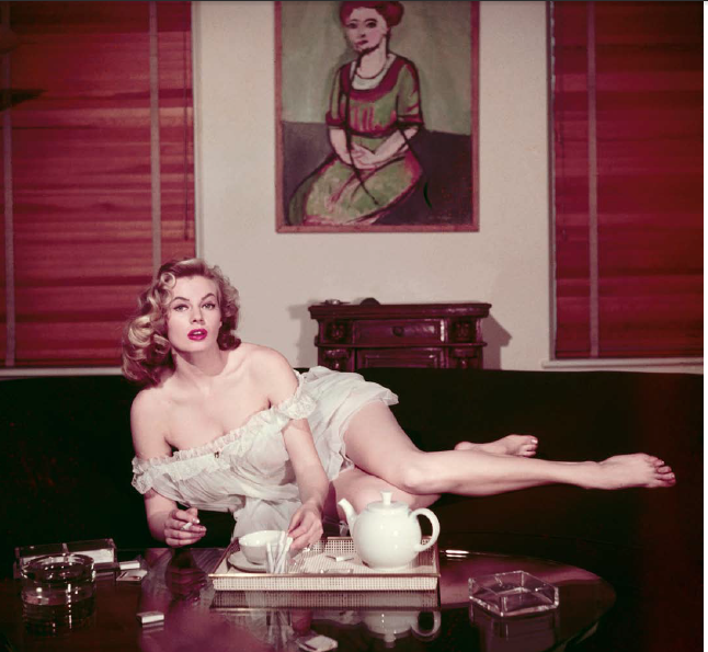 Ormond Gigli, Anita Ekberg, NY 1954