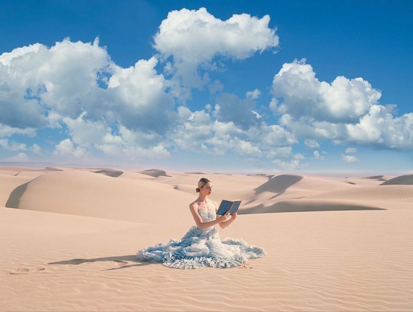 Tyler Shields, Blue Dress, 2020 Tyler Shields, Blue Dress, 2020