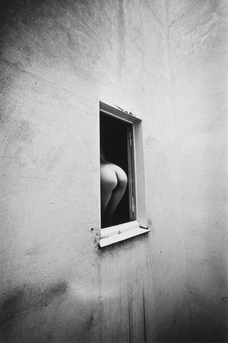 Jeanloup Sieff, Ass in Window