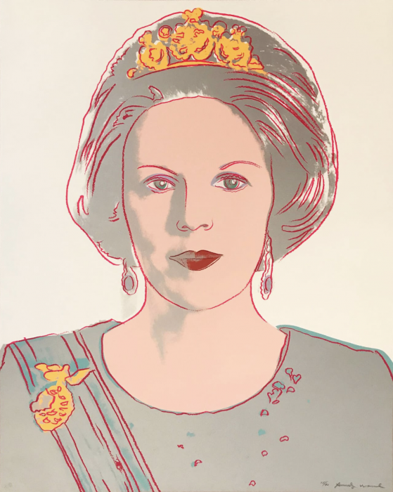 Andy Warhol, Queen Beatrix, 1986