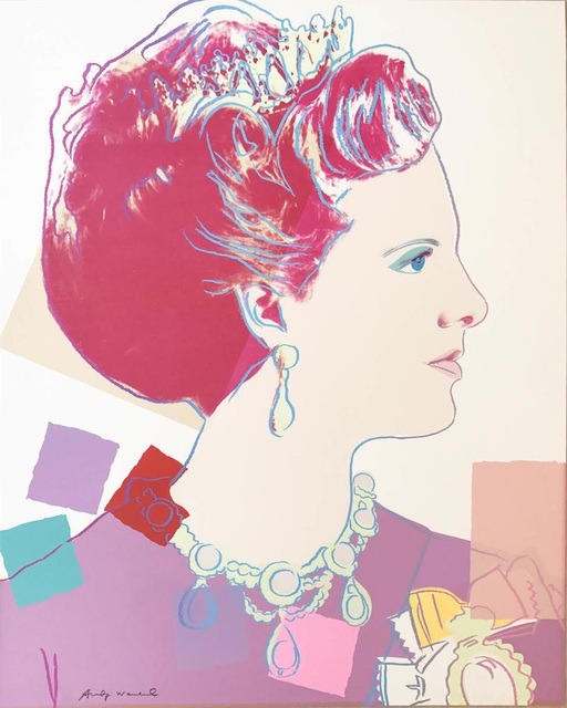 Andy Warhol, Reining Queens (Royal Edition): Queen Margrethe II of Denmark, 1985