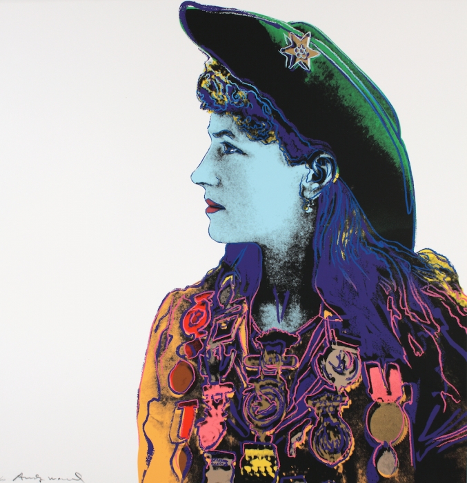 Andy Warhol, Annie Oakley from the Cowboys and Indians Series, 1986