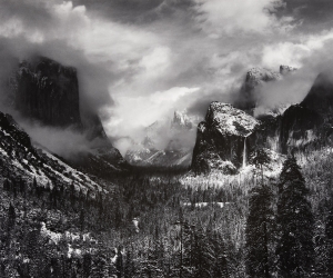 Ansel Adams, Clearing Winter Storm, Yosemite National Park, California, ca. 1937 Ansel Adams, Clearing Winter Storm, Yosemite National Park, California, ca. 1937