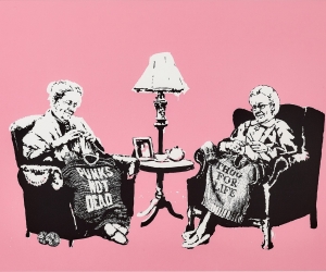 Banksy, Grannies, 2007